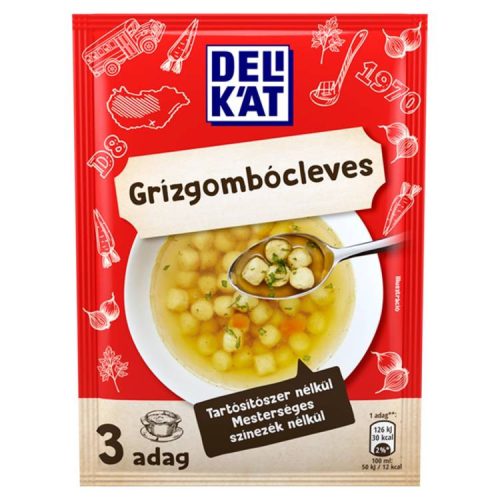 Delikát Grízgombóc Leves 31G (e)