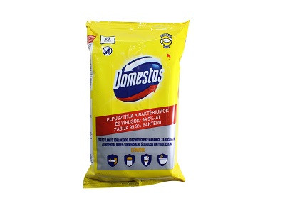 Domestos Higi.Törlőkendő Lemon 60Db (e)