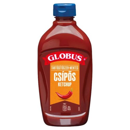 Globus Ketchup Csípős Flak.470G (e)