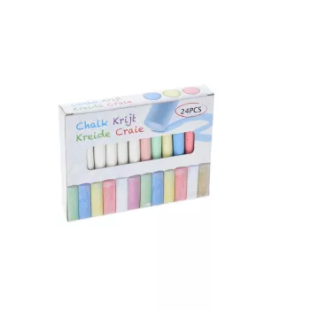 Aszfaltkréta Fehér+Színes 24 Darabos X34600070 (48/#)