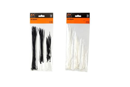 Schnellbinder Kunststoff 10-15-20 cm 75 Stück Y64000390