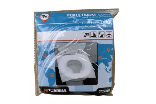 WC Ülőke Papír Egyszerhasználatos 10 Darabos 170426430/CY5657920 (24/gy_96/#)