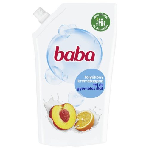 Baba Foly.Szappan Tej Gyüm.Ut.500Ml (e)