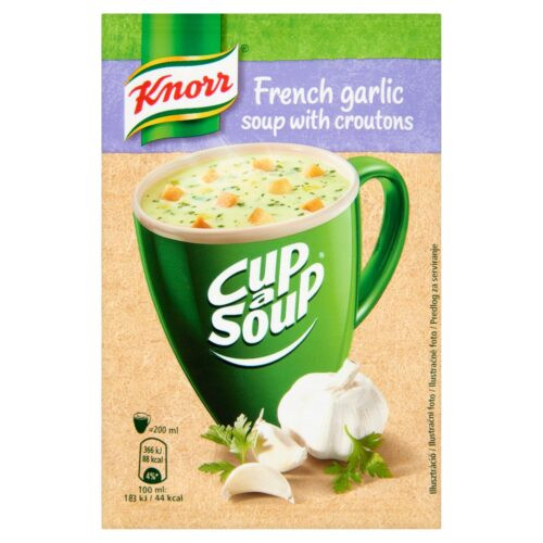 Knorr Bögrés Fokhagyma Krémleves Instant 18G (e)