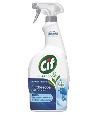Cif Power&Shine Tisztító Spray Fürdőszobai 750Ml (e)