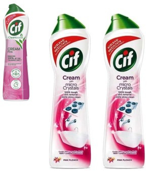 Cif Súrolókrém Pink Flower 250Ml (e)