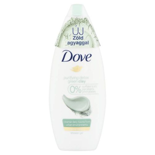 Dove Tusfürdő Purifying Detox Green Clay 250Ml (e)