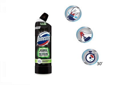 Domestos Zero Wc Vízkőold.Lime 750Ml (e)