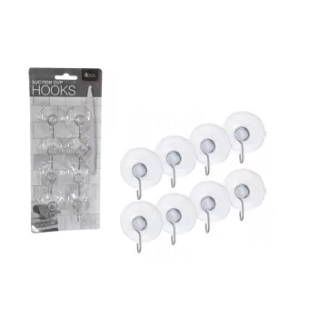 Umeraș autoadeziv 4cm 8 bucăți 159510070 metal cu cârlig