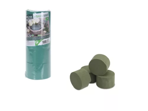 Tűzőhab Vizes Kerek 8*5cm 4 Darabos 979000030 (24/#)