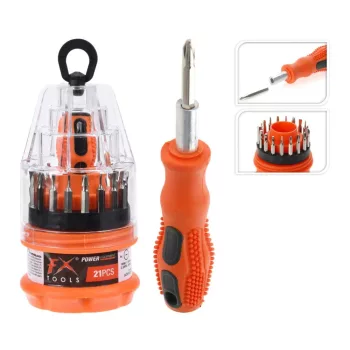 Csavarhúzó Bit Készlettel 21 Darabos CY5900230