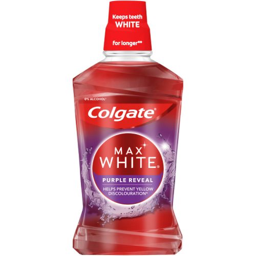 Colgate Szájvíz Max White Purp.500Ml (e)