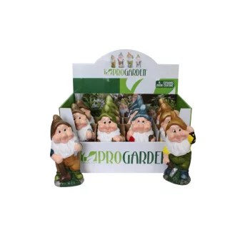 Gnom de gradina Ceramica 20cm 4 tipuri 099800000
