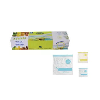   Zacskó Simítózáras 40 Darabos (20*1,5L és 20*2,5L) DD4000010 (24/#)