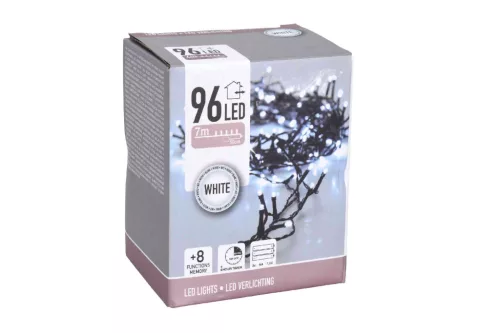 (Karácsony) Égősor 96 LED Fehér IP44 AX8415020 (12/gy_24/#)
