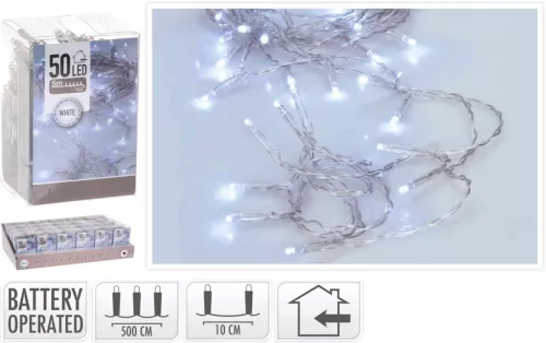 (Karácsony) LED Lámpa Fehér AX9800060 (24/gy_48/#)