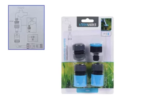 Locsolótömlő Gyorscsatlakozó Szett 4 Darabos C22280220/C22280610 (12/gy_72/#)