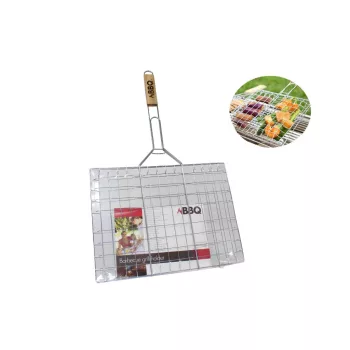 Grillező BBQ Fanyéllel YL7900250/C83506160 (12/gy_24/#)