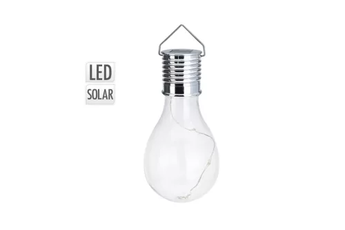 Lampă solară Forma bec transparent DX9200370