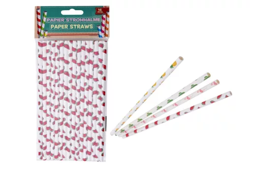 Szívószál Papír 16 Darabos RT1880100 (24/gy_96/#)