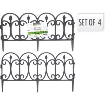   Kerítés Leszúrható Műanyag 60*30cm 4 Darabos R10360410 (12/#)