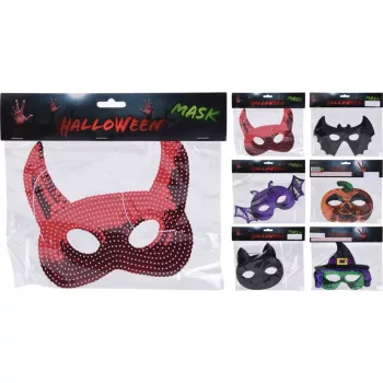 (Halloween) Maszk Flitteres 491102820 (24/gy_48/#)