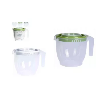 Keverő Tál 2 Fedővel 2200ml 22000070 (15/#)