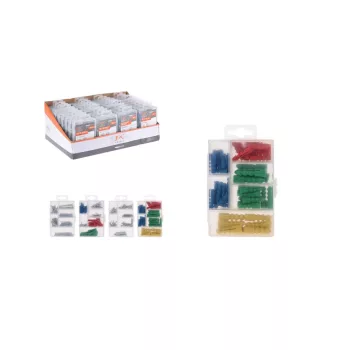 Tipli-Csavar-Szög Szett Műanyag Vegyes CY5910150 (36/#)