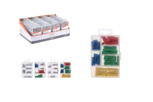 Dübel-Schrauben-Winkel-Set Kunststoff gemischt CY5910150