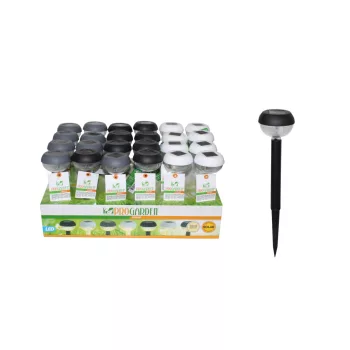 Solar lamp Plastic 6cm Diameter DX9200160