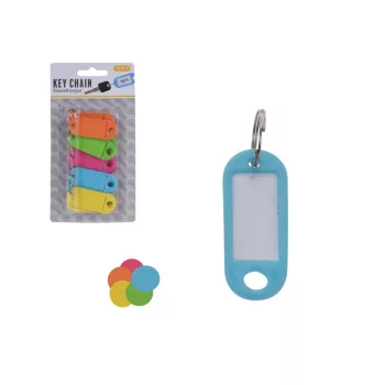   Kulcsjelölő Műanyag Színes 10 Darabos CY4653220 (24/gy_96/#)