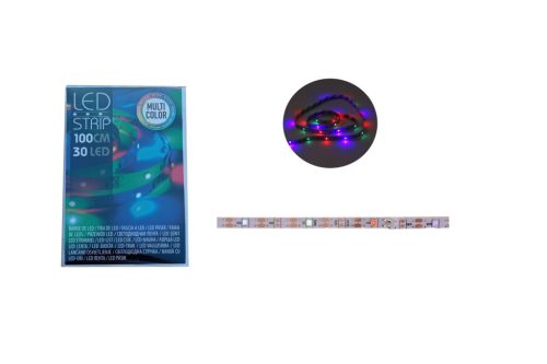 LED-Streifen 1 Meter 30 LEDs mehrfarbig AXS500060