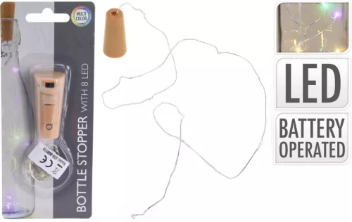 Üvegdugó 8 LED AX5210010/ANR200150 (24/gy_48/#)