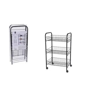 Raft rulant de bucatarie Din metal 3 piese C80621670