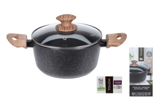 Lábas Teflonos+Üvegfedő 4 Literes 24cm 170507050 