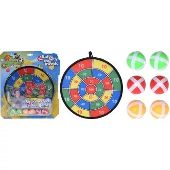 Darts Tábla Tépőzáras 27cm S34932060 (12/gy_24/#)