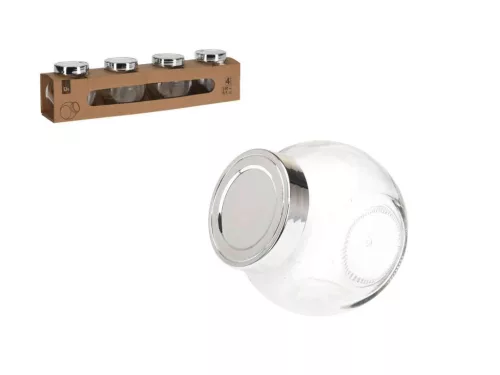 Fűszertartó 4 Darabos 190ml DP7000110 (12/#)