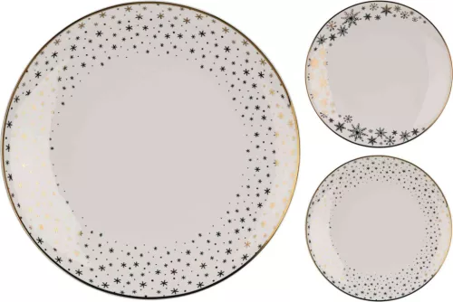(Karácsony) Tányér Porcelán 27cm 628110680 (6/gy_24/#)