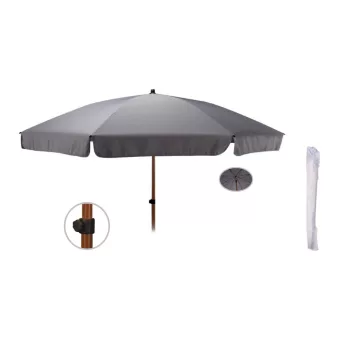 Umbrela Gradina 220cm Gri inchis X11000350