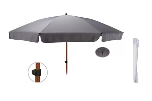 Umbrela Gradina 220cm Gri inchis X11000350