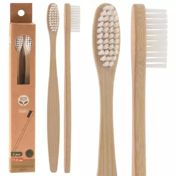 Fogkefe Bambusz 2 Darabos 529002690 (12/gy_144/#)