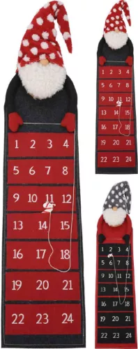 (Karácsony) Adventi Kalendárium 130cm AWR203700 (12/#)