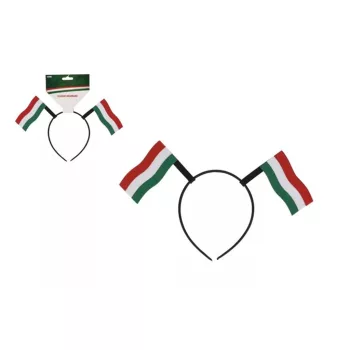 Fejpánt Zászlóval 13*19cm 491616571 (24/gy_96/#)