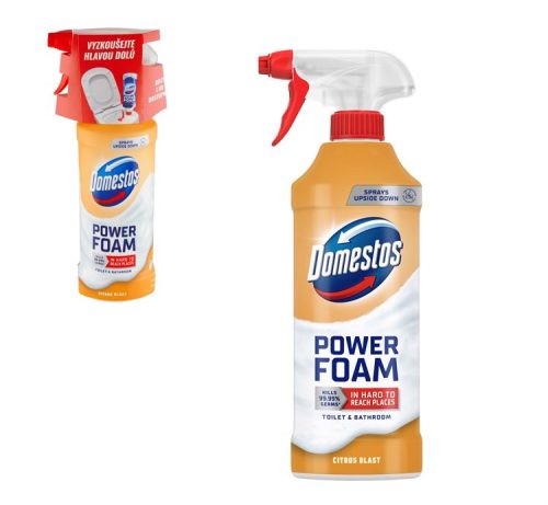 Domestos Power Hab Spray Citrus Blast 435Ml (e)