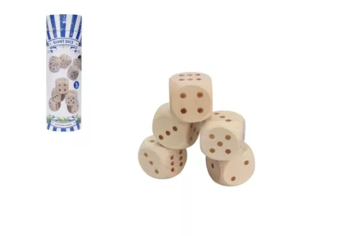Dobókocka Fa Óriás Méretű 5 Darabos S24200010/S24200380 (6/#)