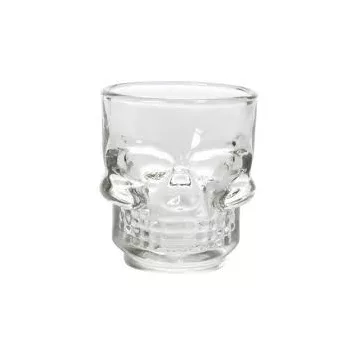   (Halloween) Stampedlis Pohár Üvegkoponya 40ml CD1002700 (12/gy_48/#)