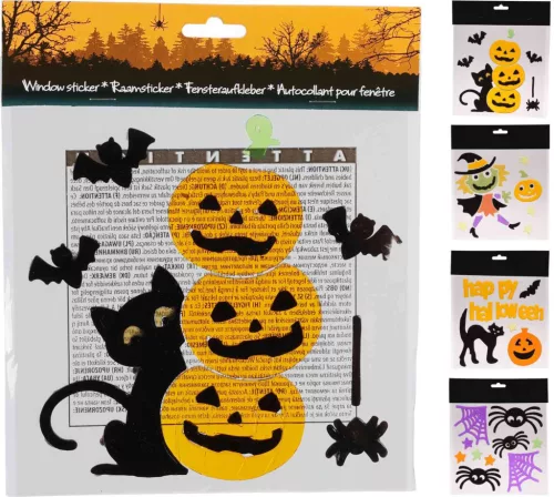 (Halloween) Ablak Dekoráció CAA890610/110680140 (24/gy_48/#)