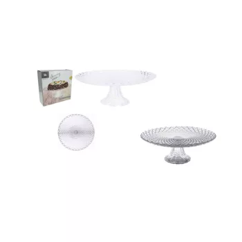 Tálaló Talpas Üveg YE6000240/CD1003180 (6/#)