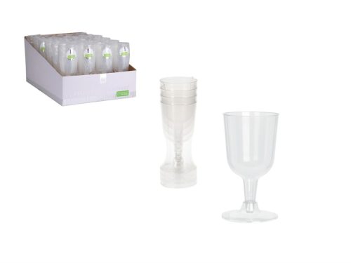 Party Pohár Boros Átlátszó 4 Darabos 160ml 178000610