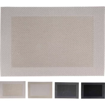Tányéralátét 45*30cm Poliészter B04221360 (24/gy_96/#)